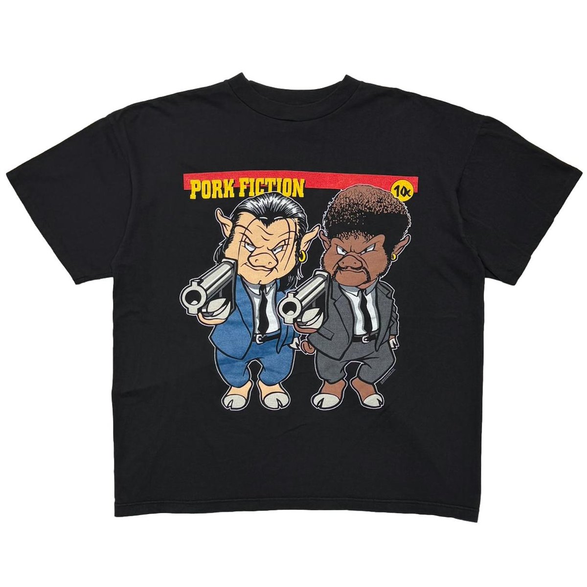 OLD&VINTAGE PORK FICTION PULP FICTION PARODY BLUE GRAPE XL 1960