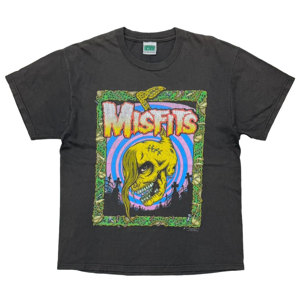 MISFITS 25 YEARS DOUBLE SIDE CINDER BLOCK FITS L-XL 0884