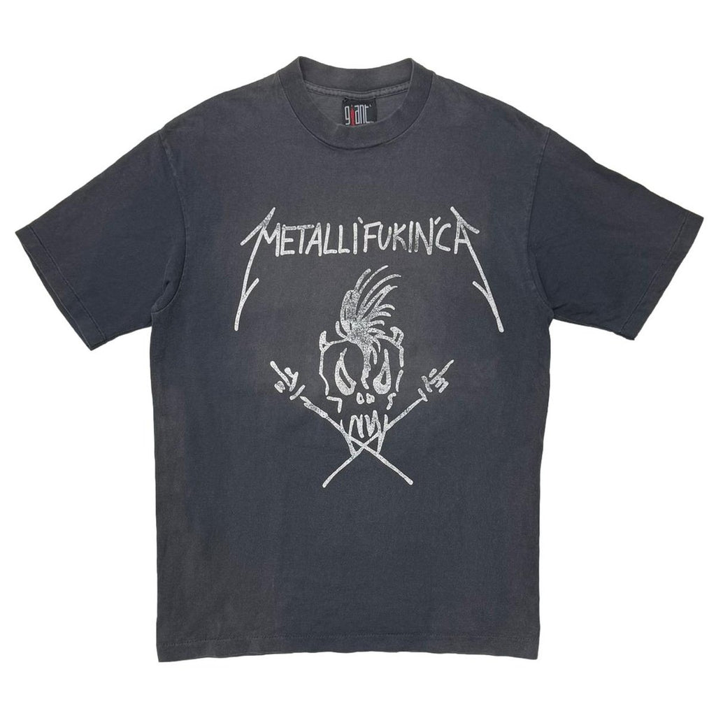 METALLICA 1992 METALLIFUKINCA  SUMMER SHIT 92 GIANT BY TEEJAYS LARGE 1008
