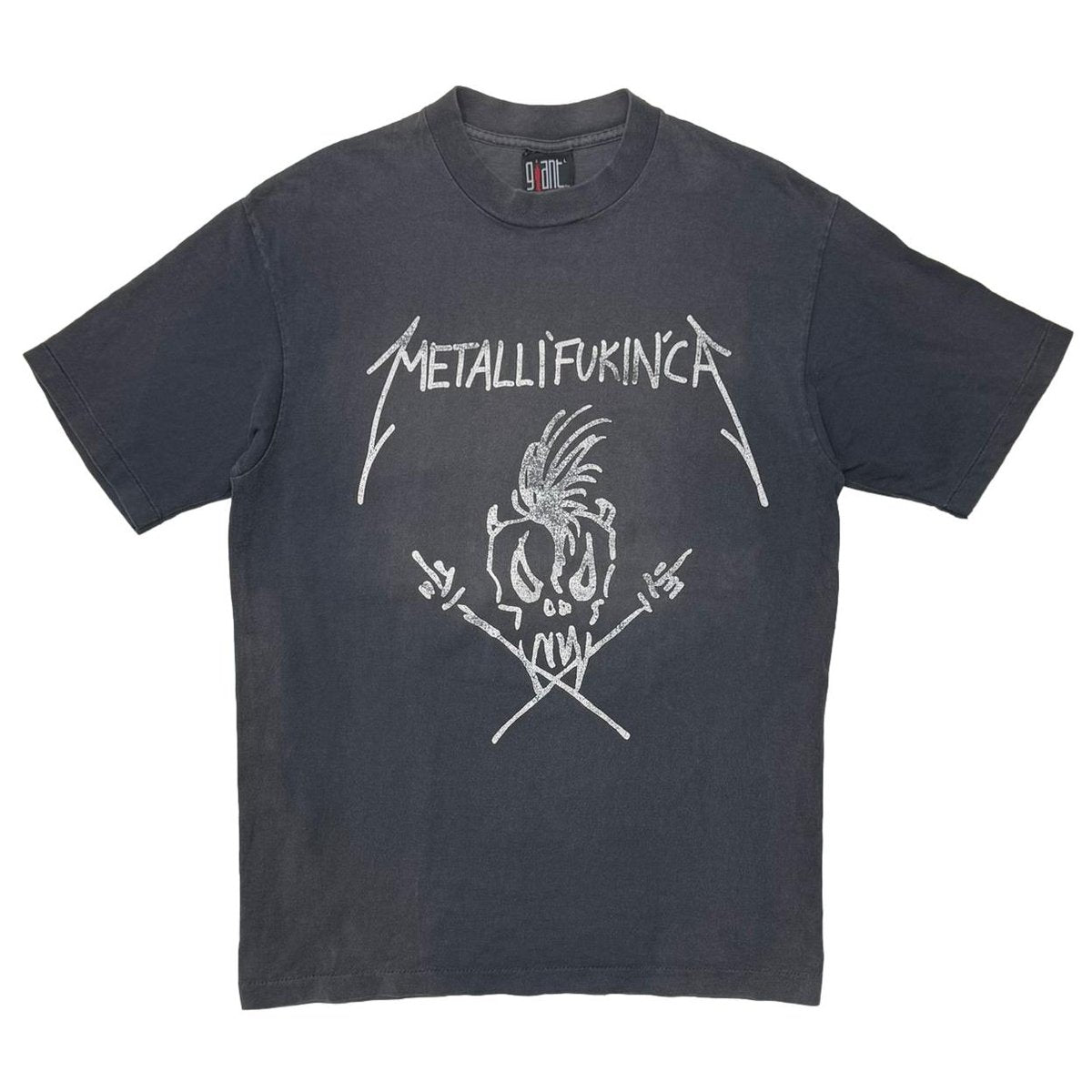METALLICA 1992 METALLIFUKINCA  SUMMER SHIT 92 GIANT BY TEEJAYS LARGE 1008