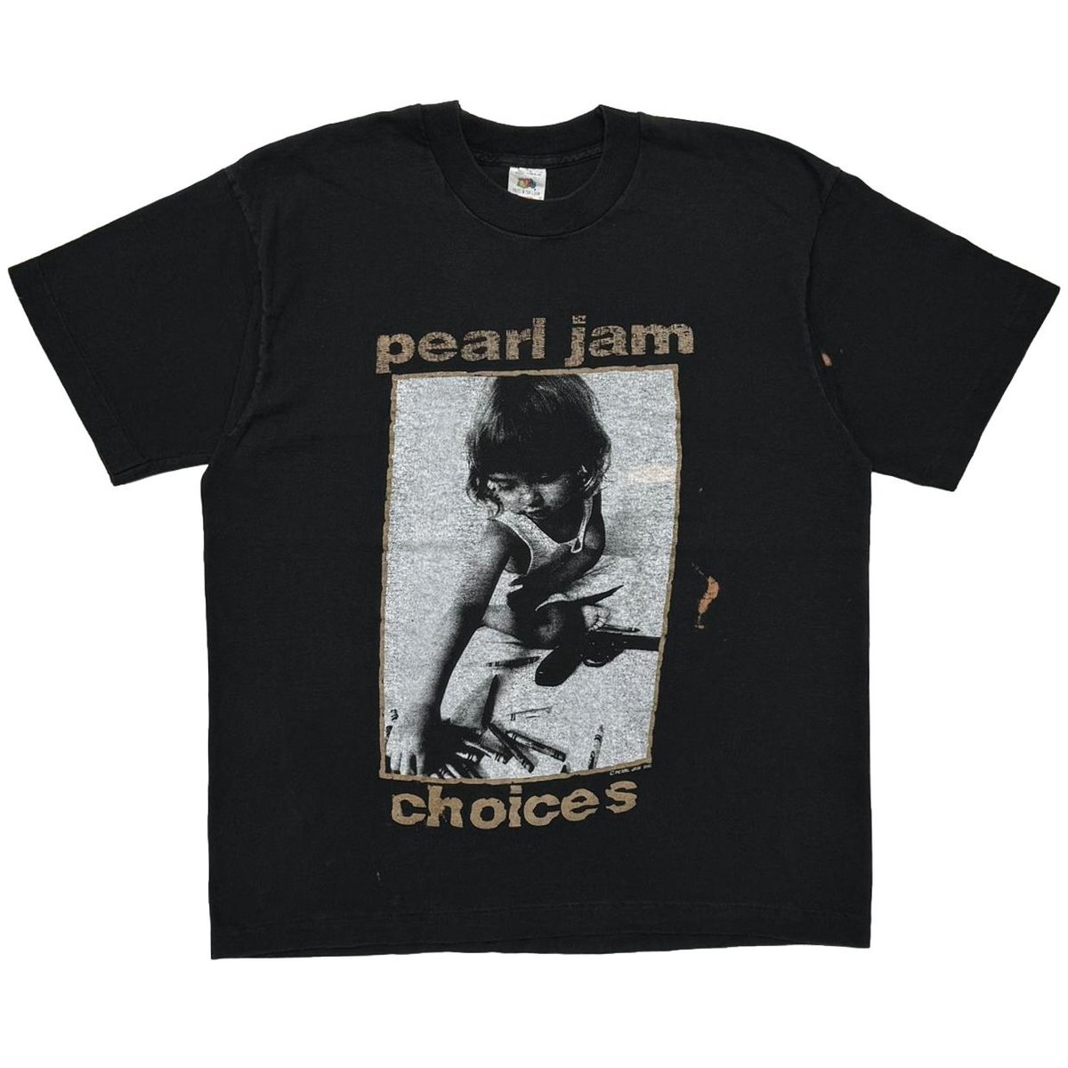 PEARL JAM CHOICES FRUIT OF THE LOOM LARGE 2267