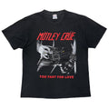 MOTLEY CRUE TOO FAST FOR LOVE HANES LARGE 1808