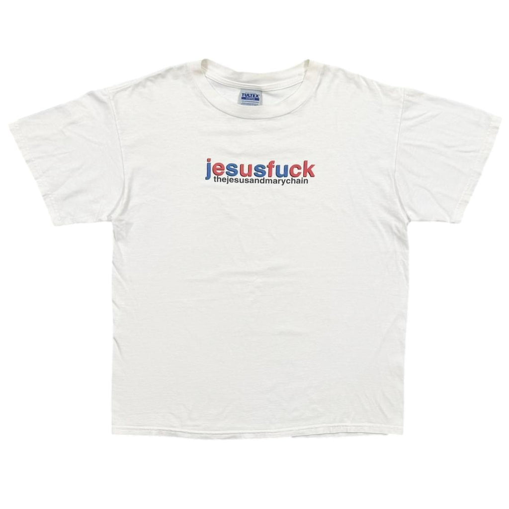 THE JESUS AND MARYCHAIN jesusfuck WHITE TULTEX LARGE 5624