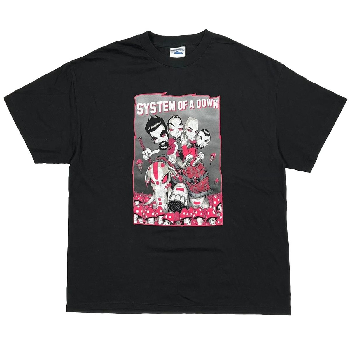 SYSTEM OF A DOWN 2002 MEMBER ILLUST TENNESSEE RIVER XL 9777