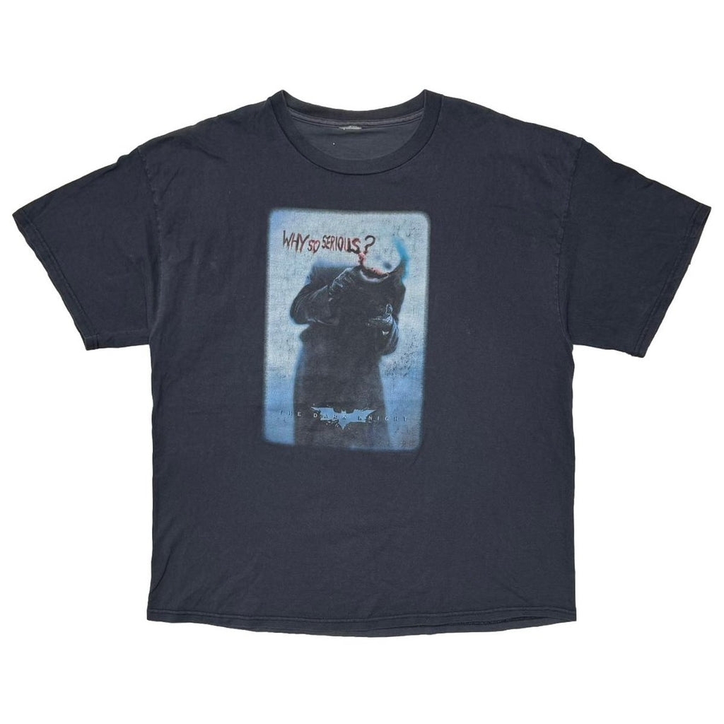 THE DARK KNIGHT JOKER WHY SO SERIOUS? FITS XXL 9232