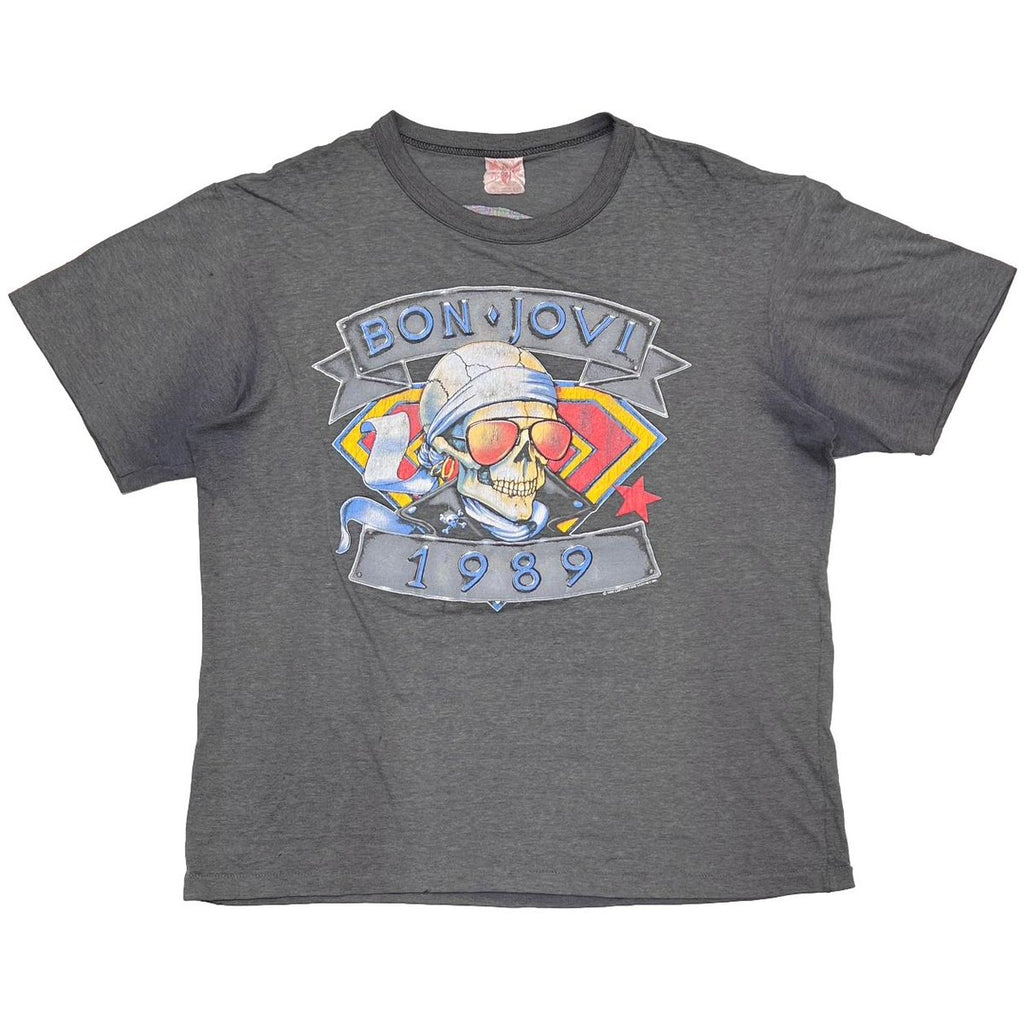 BON JOVI We're Back KICKIN'BASS 1989 TOUR XL 5547