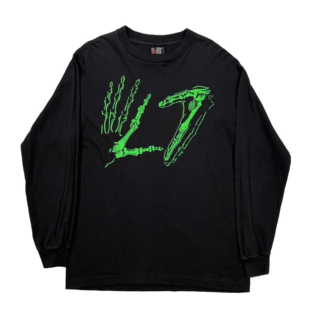 L7 BONE HAND SIGN LS GIANT BY TEE JAYS LARGE 0150