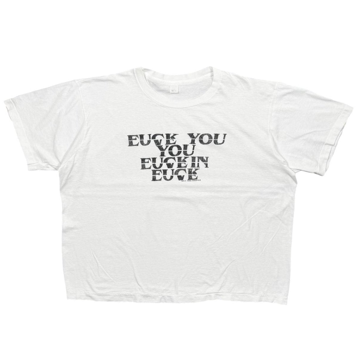 greatLAnd fuck love shirt / new vintage FRUIT OF THE LOOM FITS XL 6004