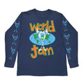 PEARL JAM WORLD JAM HELTER SKELTER MERCHANDISING LS NAVY FITS XL 8327