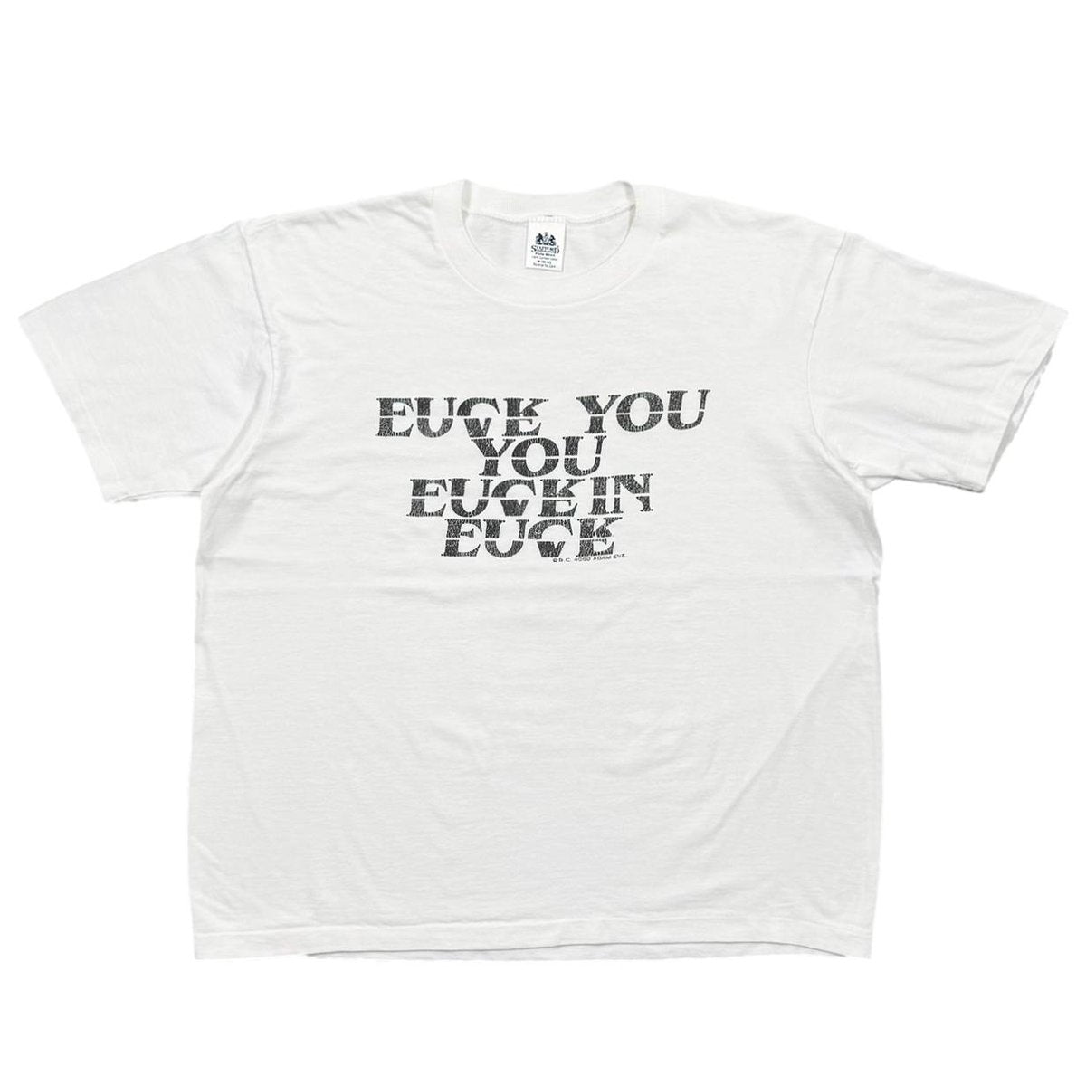 greatLAnd fuck love shirt / new vintage MEDIUM 6046