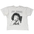 JIMI HENDRIX 1942-1970 MEMORIAL PORTRAIT WHITE FITS XL 2464