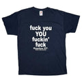 OLD & VINTAGE FUCK YOU YOU FUCKIN' FUCK FRUIT OF THE LOOM XL 3835