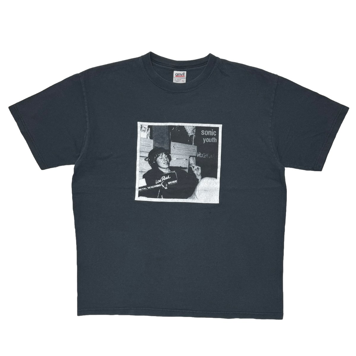 SONIC YOUTH Thurston Moore, enjoying Lou Reed's noise classic ANVIL LARGE 4850