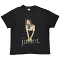 JANET JACKSON 1993-94 TOUR BLACK HANES XL 0615