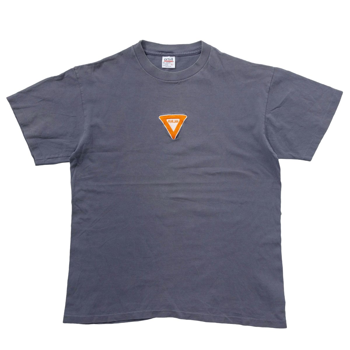 PEARL JAM FRONT EMBROIDERY LOGO ANVIL LARGE NAVY 2935