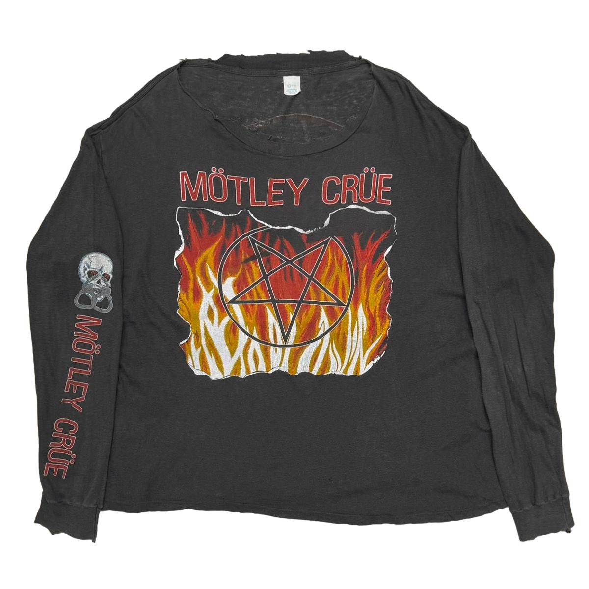 MOTLEY CRUE TOUR 1983-1984 SHOUT AT THE DEVIL LS FITS XL 2432