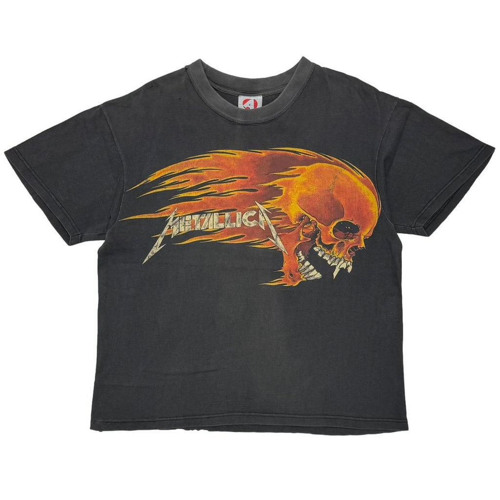 METALLICA PUSHED SIDE FLAME VAMPIRE SKULL ACME SMALL 7348