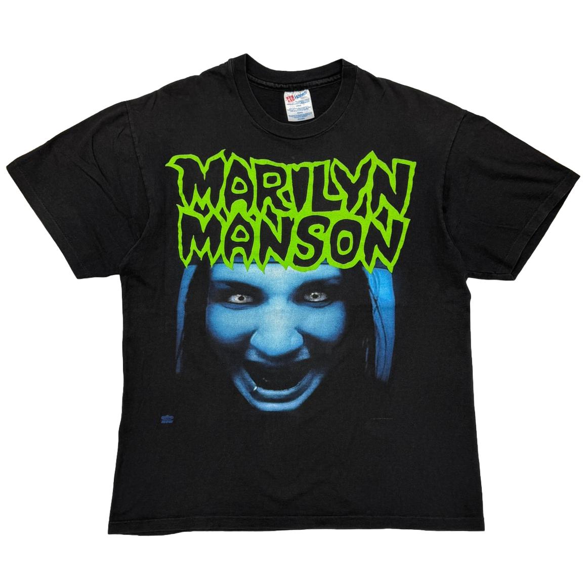 MARILYN MANSON GET YOUR GUNN THIS IS YOUR WORLD HANES LARGE 0341