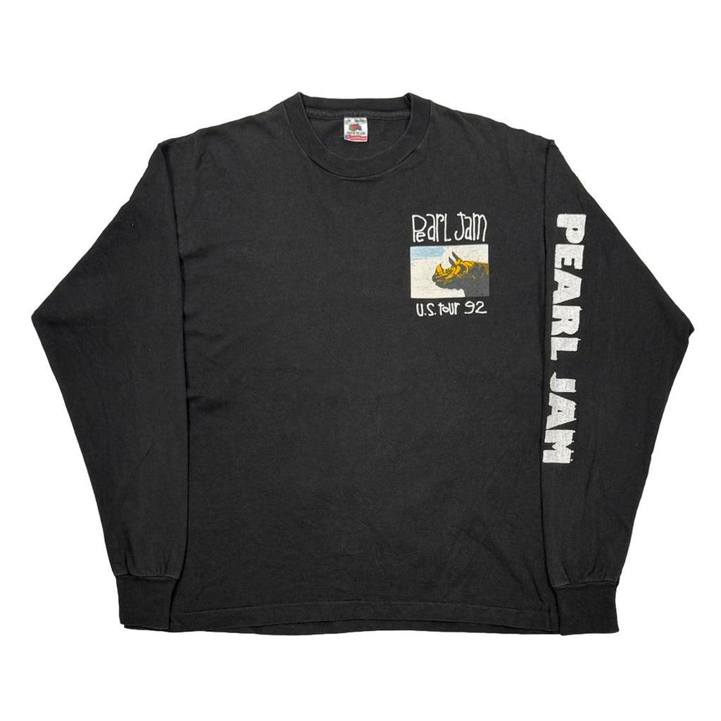 PEARL JAM US TOUR 92 LS FRUIT OF THE LOOM XL 1254