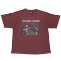 RAGE AGAINST THE MACHINE 1997 NORTH AMERICAN TOUR BURGUNDY GIANT BY TULTEX XL 3861