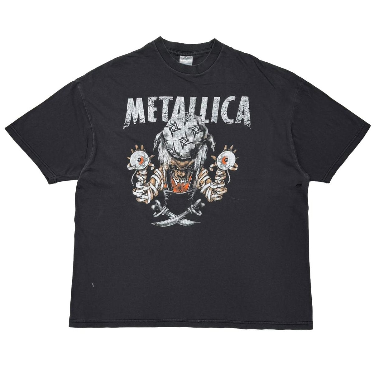 METALLICA Y2K PUSHEAD DOUBLE EYES SKULL Z-USA XL 0902