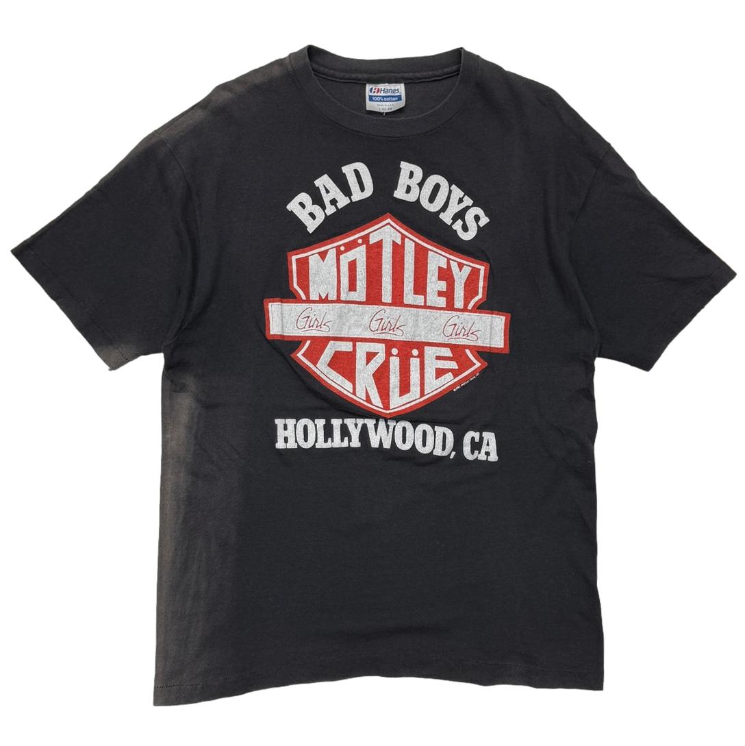MOTLEY CRUE 1989 HOLLYWOOD CA HANES LARGE 0964