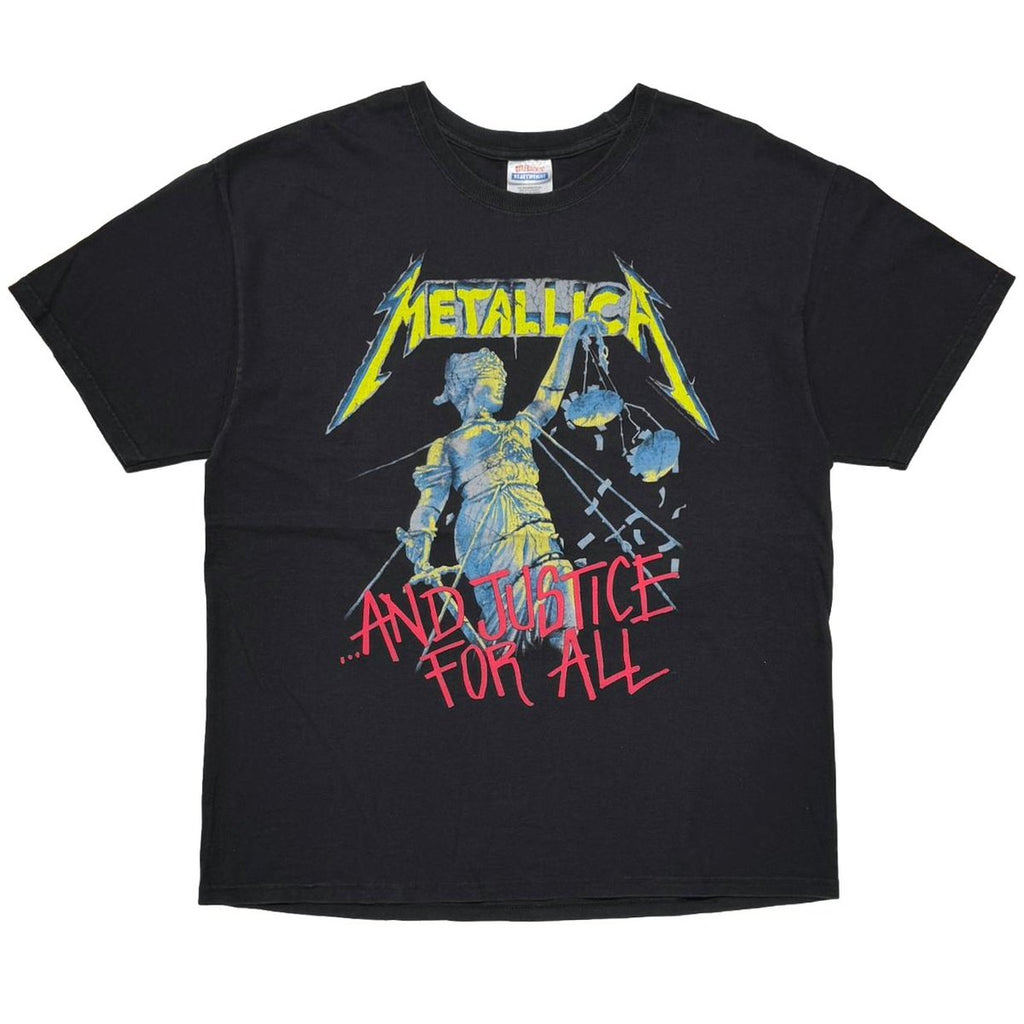 METALLICA AND JUSTICE FOR ALL... HANES LARGE 8501