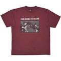 RAGE AGAINST THE MACHINE 1997 NORTH AMERICAN TOUR MEMBER PORTRAIT BURGUNDY GIANT XL 9987