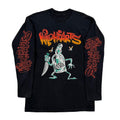 THE WILDHEARTS DOUBLE SIDE CARTOON PRINT LS FITS XL 9947
