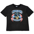 BON JOVI	 FOREVER AMERICAN FLAG SKULL BLACK FITS XL 8617