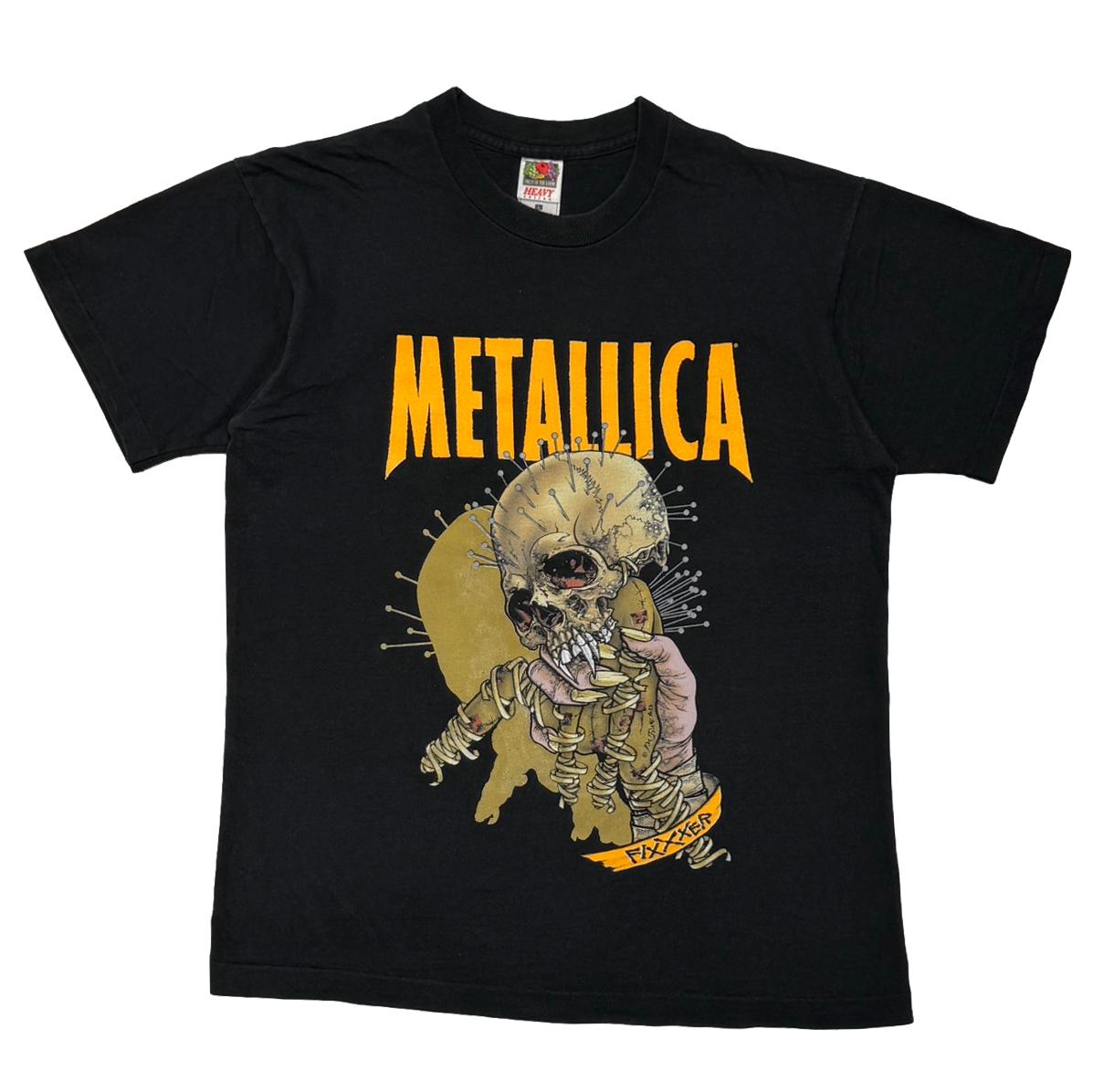 METALLICA PUSHEAD FIXXXER FRUIT OF THE LOOM LARGE 7681