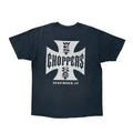WEST COAST CHOPPERS IRON CROSS BLACK FITS XL 0645