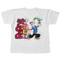 POPEYE 1994 POPEYE & OLIVE OYL DOUBLESIDE WHITE FITS XL 8296