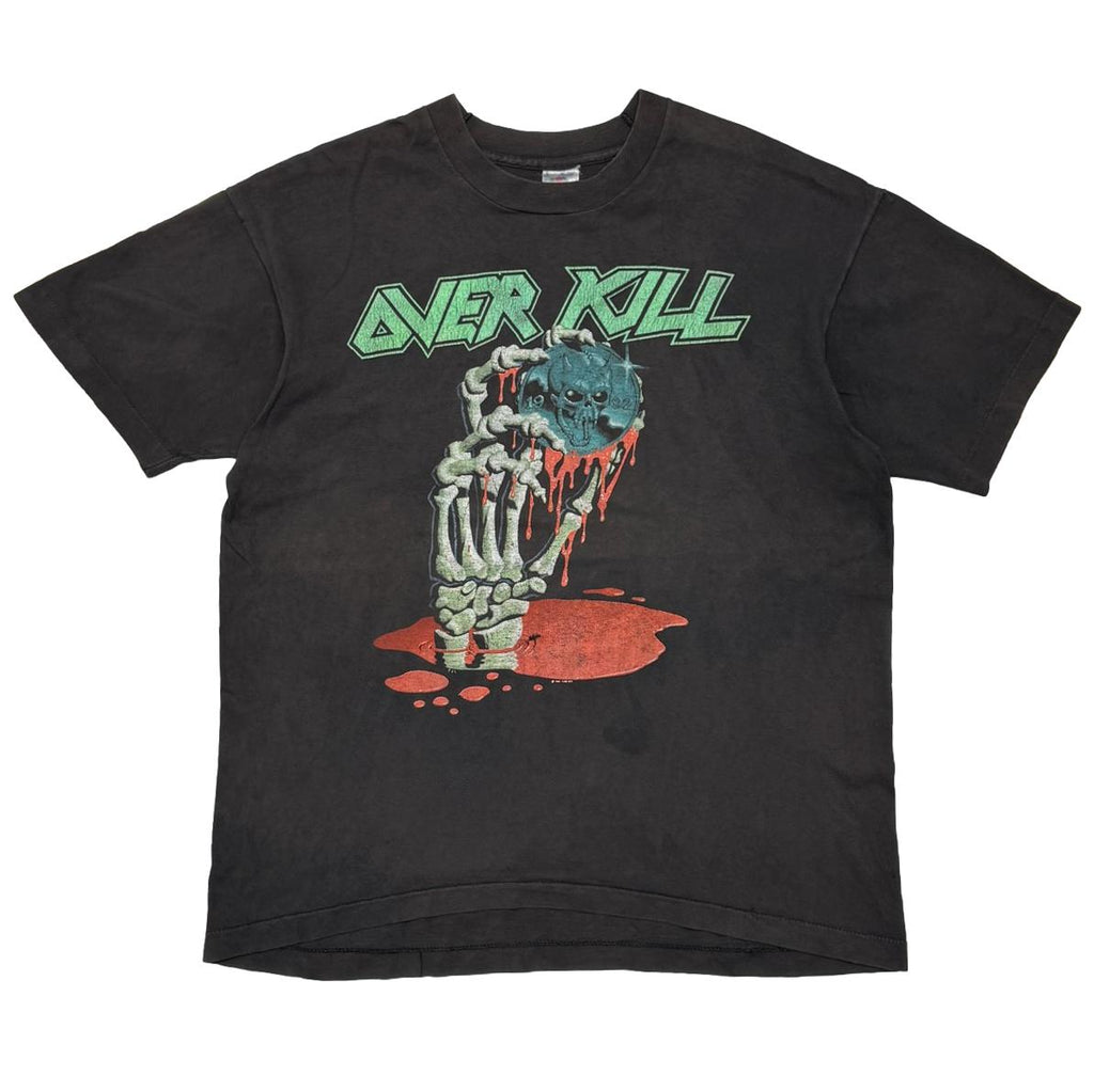 OVERKILL BLOOD MONEY 1991 FRUIT OF THE LOOM LARGE 3054