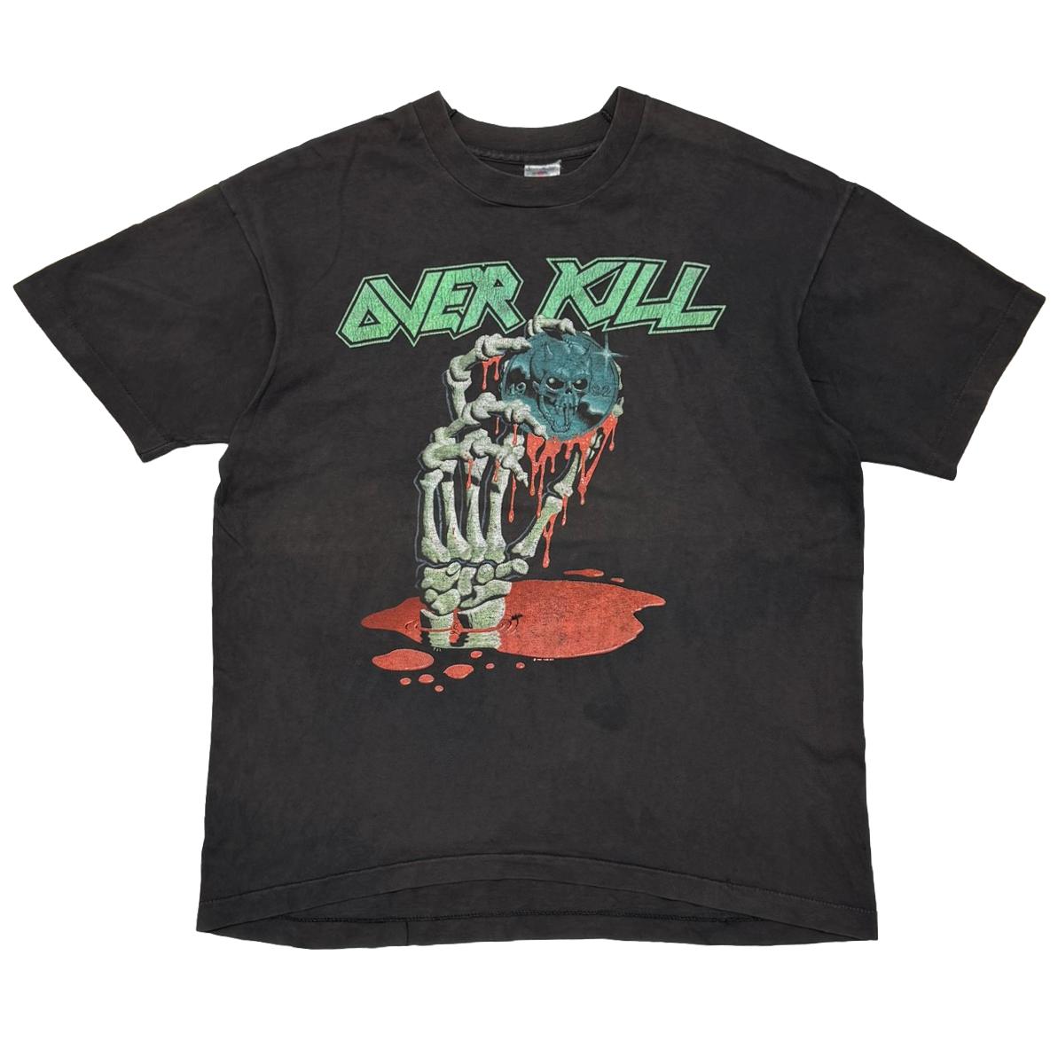 OVERKILL BLOOD MONEY 1991 FRUIT OF THE LOOM LARGE 3054