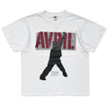 AVRIL LAVIGNE 2003 TOUR WHITE FRUIT OF THE LOOM LARGE 0623