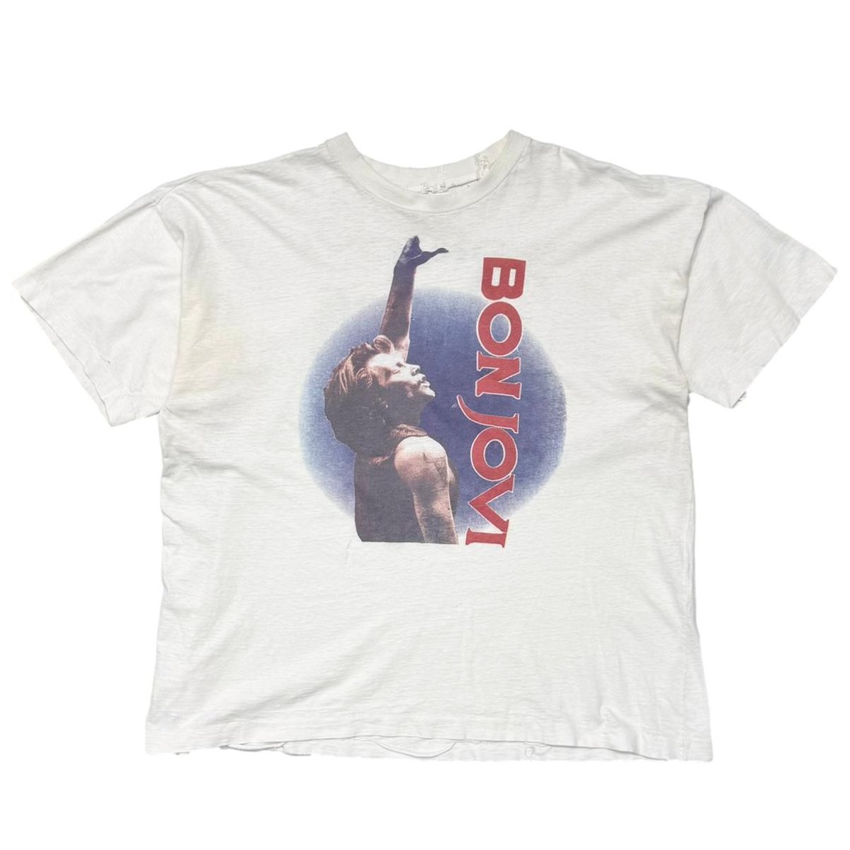 BON JOVI CROSSROAD EUROPEAN TOUR 1995 WHITE FITS XL 6699
