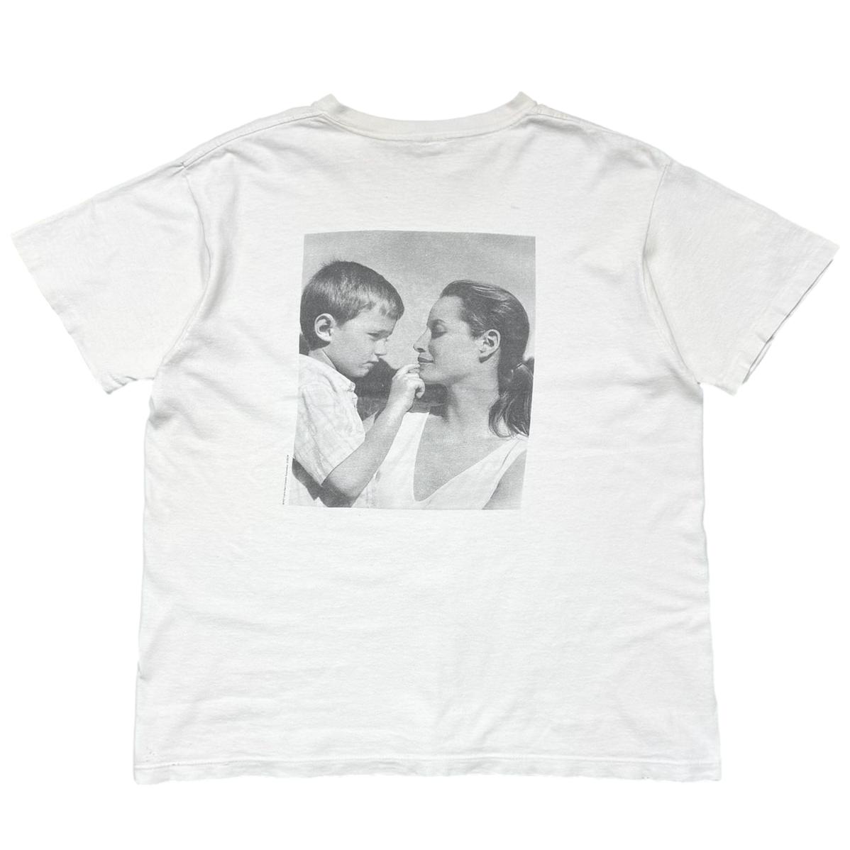 CALVIN KLEIN ETERNITY 1997 BACK MONOCHROME PHOTO WHITE LARGE 5640