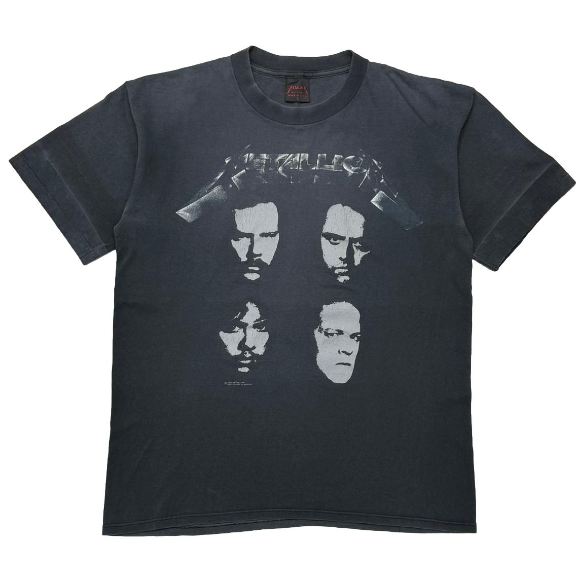 METALLICA 4 FACE 1991-1992 METALLICA TAG LARGE 5721