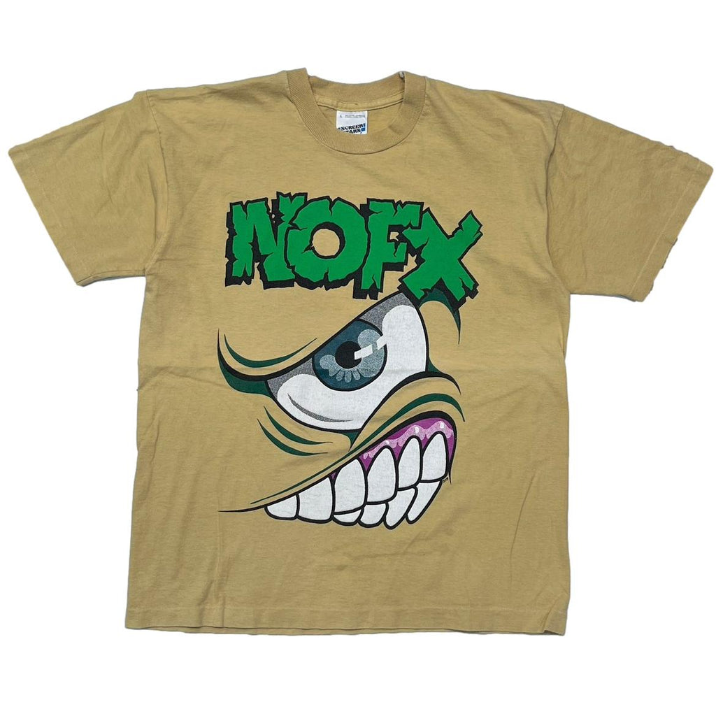 NOFX MONS TOUR 94 TAN SCREEN STARS LARGE 7467