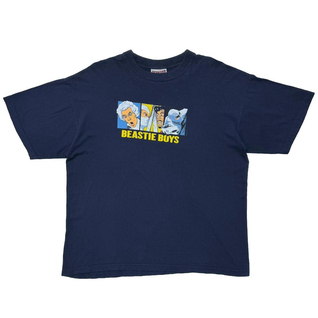 BEASTIE BOYS 1999 BODY MOVIN NAVY REDWOOD XL 1035