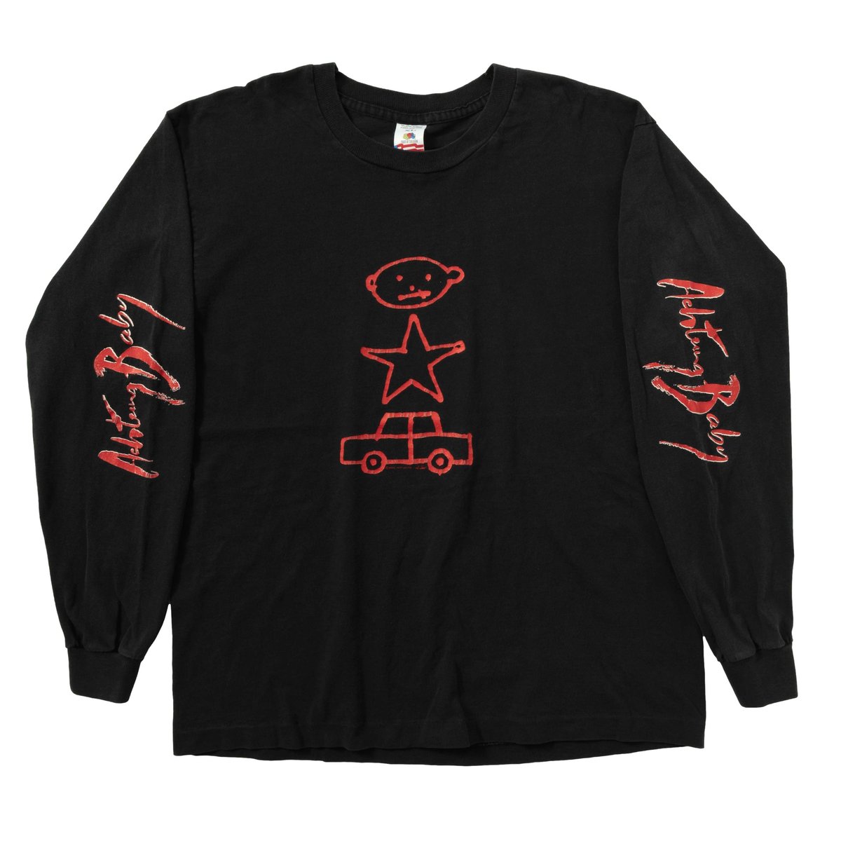 U2 1992 ZOO TV TOUR LS FRUIT OF THE LOOM XL 7710