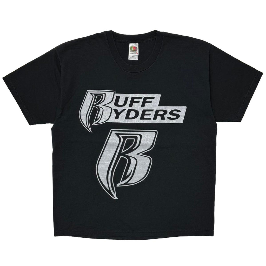 RUFF RYDERS TOUR 2000 LOGO BLACK FRUIT OF THE LOOM XL 3643
