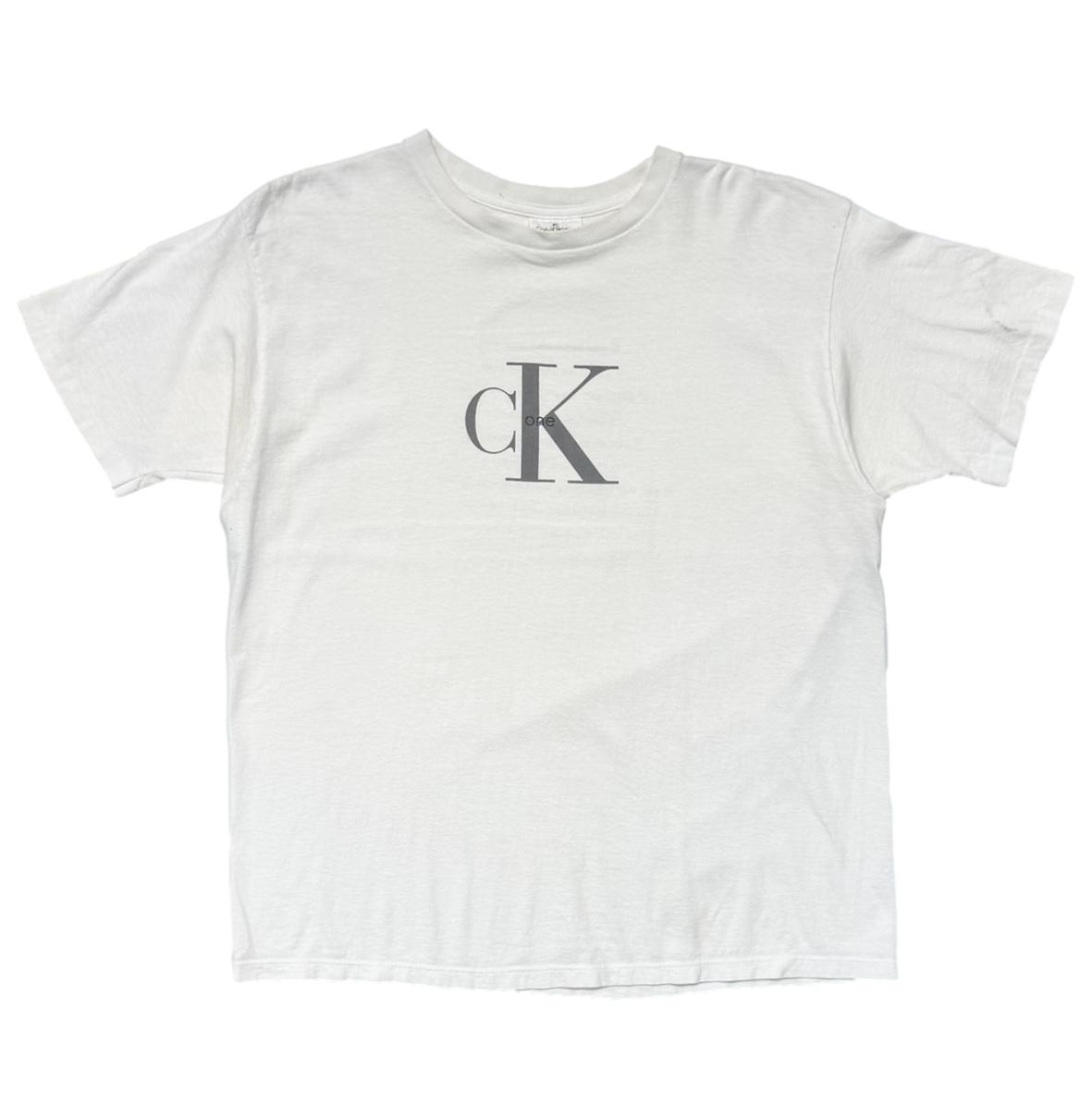 CALVIN KLEIN CK ONE HAS BACK PRINT CK TAG XL 8338