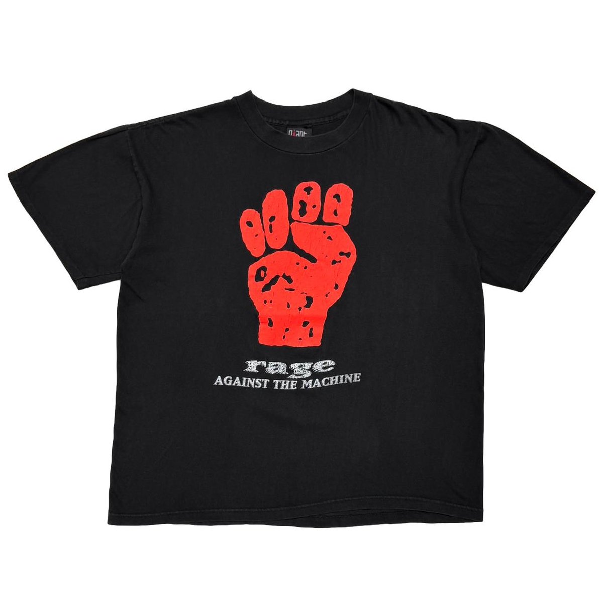 RAGE AGAINST THE MACHINE ANGRY FIST BLACK GIANT XL 3484