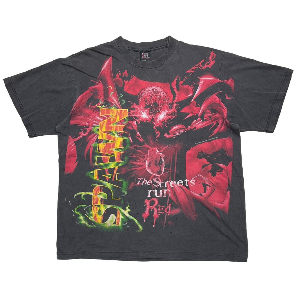 SPAWN ANIME PROMO THE STREETS RUN RED OVP GIANT XL 6612