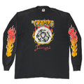 CRAMPS FLAME JOB LS BLACK FRUIT OF THE LOOM XL 1885