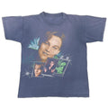 LEONARDO DICAPRIO BOOTLEG MULTI FACE PRINT FADED BLUE FITS LARGE 2032