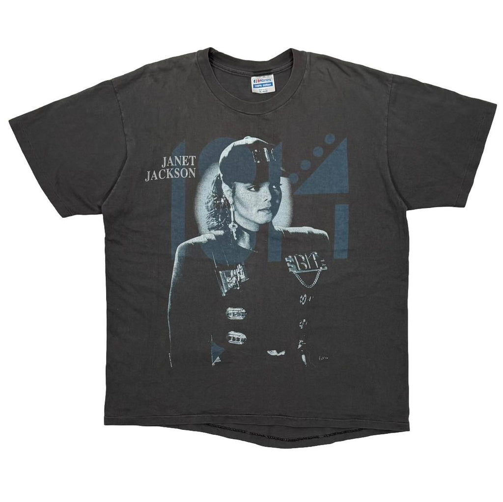 JANET JACKSON 1990 RHYTHM NATION 1814 TOUR HANES XL 6475