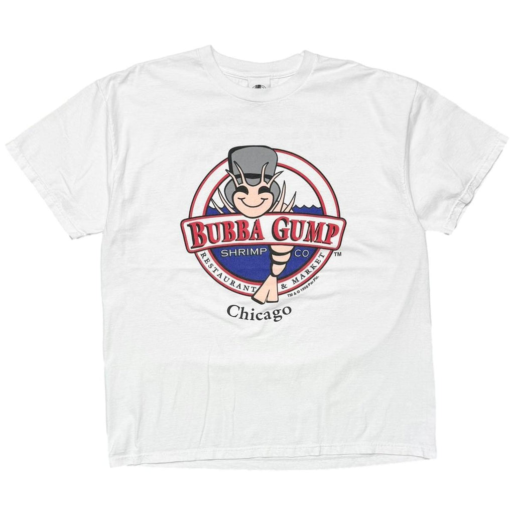BUBBA GUMP 1998 BUBBA GUMP SHRIMP CO. CHICAGO WHITE XL 1549